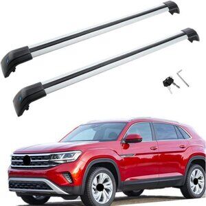 Roof Rack Cross Bars Fit for Volkswagen VW Atlas Cross Sport 2020-2024